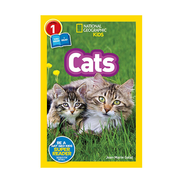 [적립금 3배★]National Geographic Readers 1 : Co-readers : Cats (Paperback)