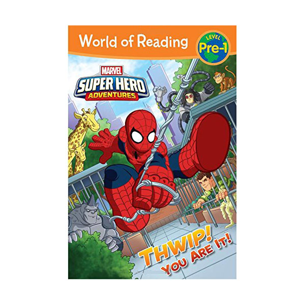 World of Reading Pre 1 : Super Hero Adventures : Thwip! You Are It!