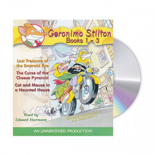 Geronimo Stilton Audio CD : Books #01-03