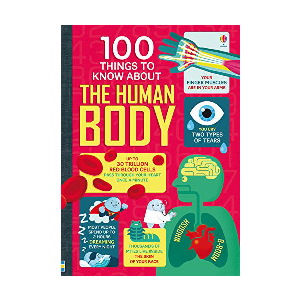 ★어스본★100 Things to Know About the Human Body (Hardcover, UK)