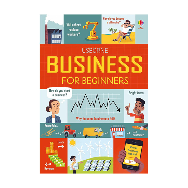 M*️様 USBORNE BUSINESS FOR BEGINNERS 7冊　英 동방북스 - Business for Beginners