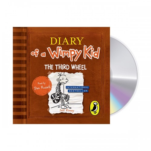 Diary of a Wimpy Kid #07 : The Third Wheel (Audio CD,영국판,도서별도구매)