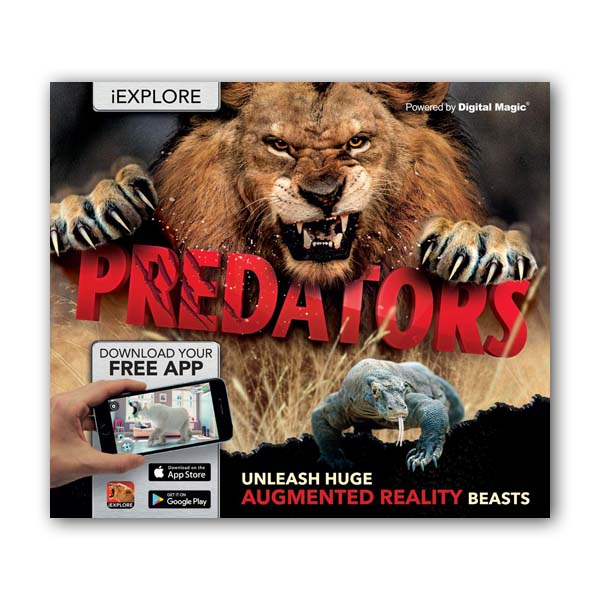 iExplore : Predators : Augmented Reality Book (Hardcover, )