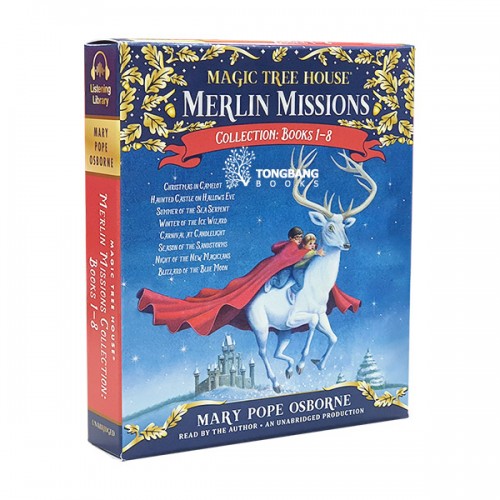 Magic Tree House Merlin Missions Audio CD : Books #01-08 (도서미포함)