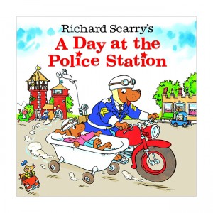 Richard Scarry's a Day at the Police Station (Paperback)