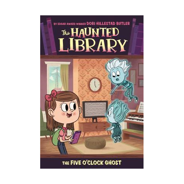 The Haunted Library #04 : The Five O'Clock Ghost (Paperback)
