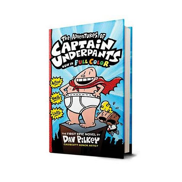 빤스맨(컬러판) #01 : The Adventures of Captain Underpants (Hardcover)