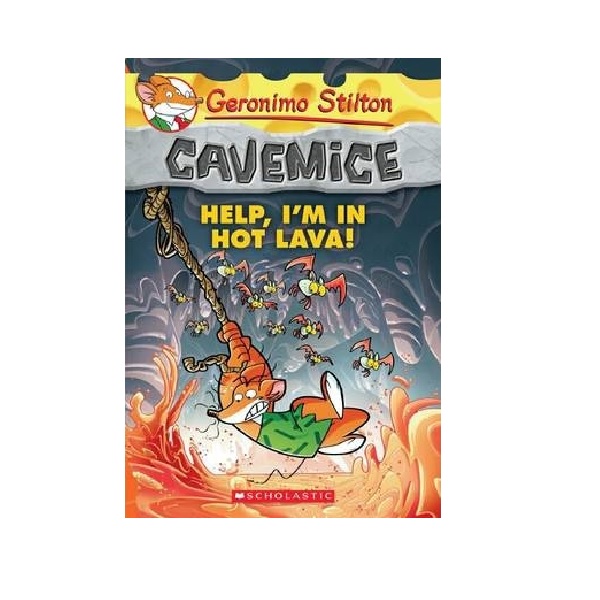 Geronimo Stilton : Cavemice #03 : Help, I'm in Hot Lava!