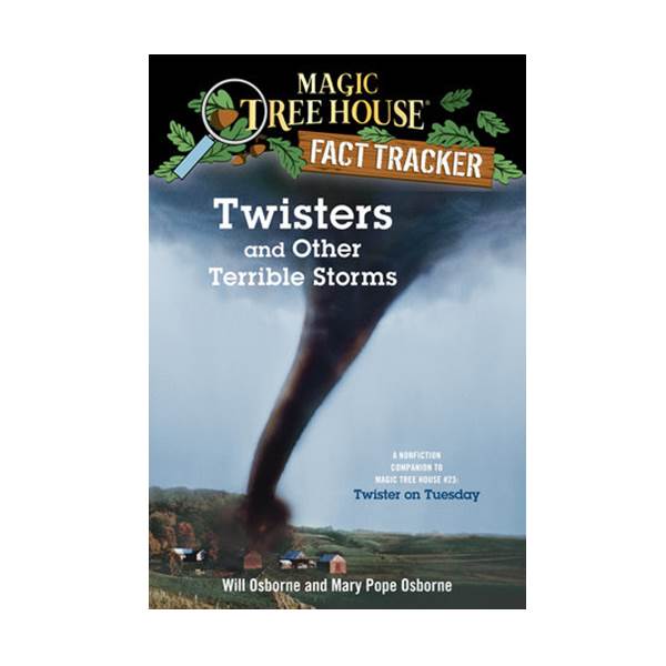 Magic Tree House Fact Tracker #08 : Twisters and Other Terrible Storms (Paperback)