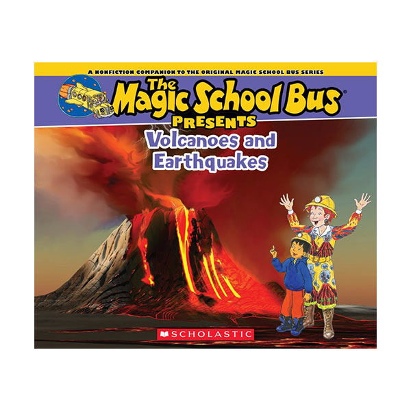 Magic School Bus Presents : Volcanoes & Earthquakes (Paperback)