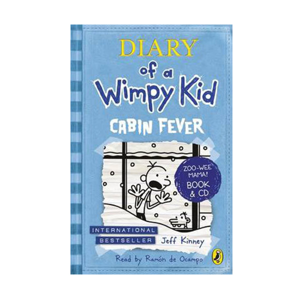 Diary of a Wimpy Kid #06 : Cabin Fever (Book & CD,영국판)