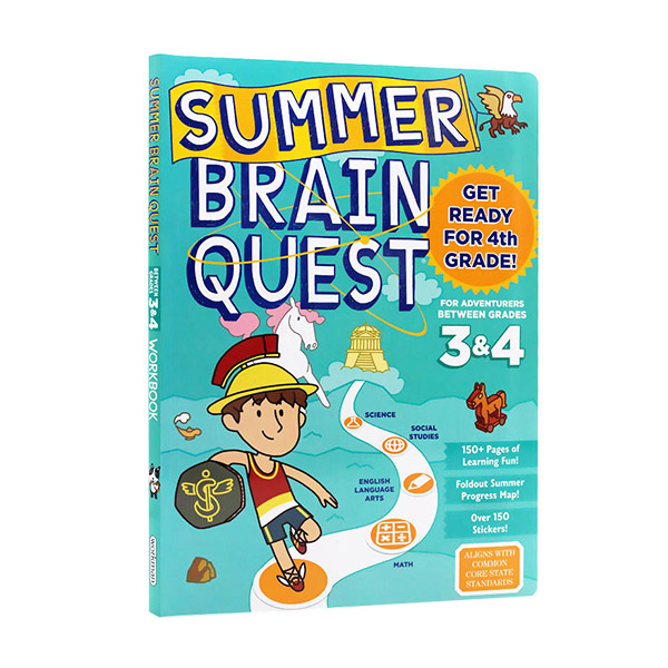 Summer Brain Quest: Between Grades 3 & 4 (Paperback)