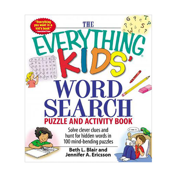 The Everything Kids' Word Search : Puzzle and Activity Book (Paperback)