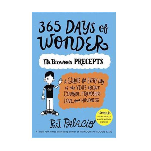 365 Days of Wonder : Mr. Browne's Precepts (Paperback)