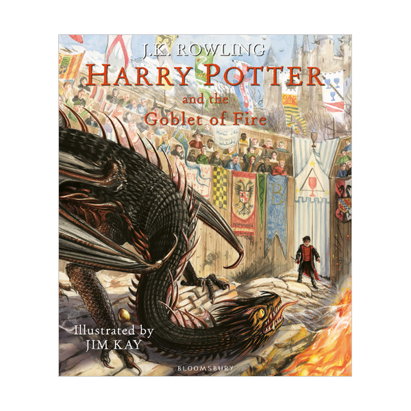[일러스트판/UK] 해리포터 #04 : Harry Potter and the Goblet of Fire (Hardcover, Full Colour)