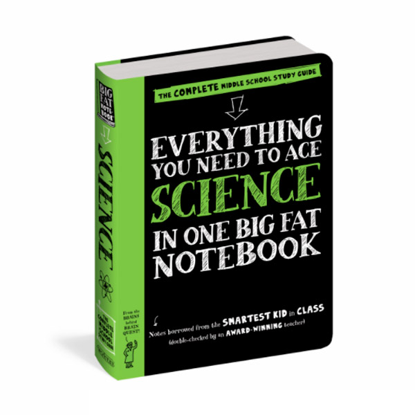 Everything You Need to Ace Science in One Big Fat Notebook : The Complete Middle School Study Guide (Paperback)