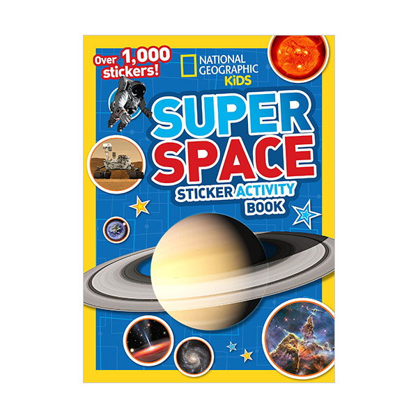 National Geographic Kids Super Space Sticker Activity Book