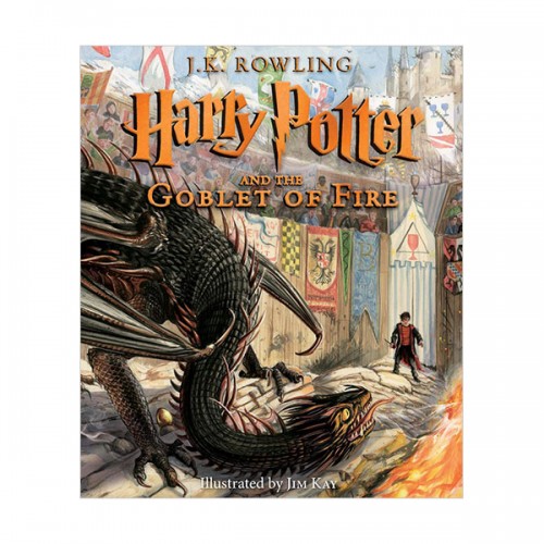 [ϷƮ/̱] ظ #04 : Harry Potter and the Goblet of Fire : The Illustrated Edition (Hardcover)