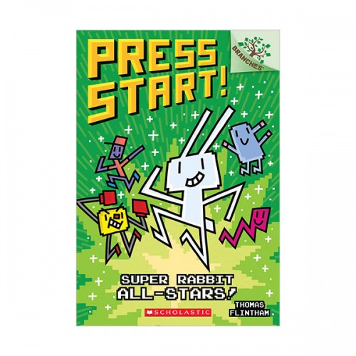 Press Start! #08 : Super Rabbit All-Stars! (Paperback)