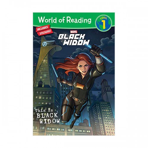 World of Reading Level 1 : This Is Black Widow (Paperback)