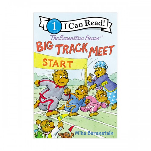 ▣Wellness Life▣ I Can Read 1 : The Berenstain Bears’ Big Track Meet (Paperback)