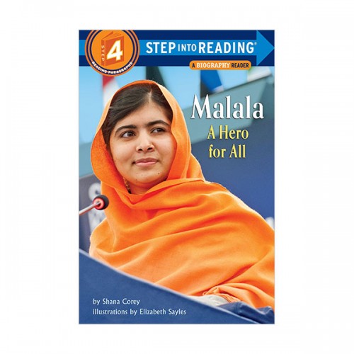   Step Into Reading 4ܰ : A Biography Reader : Malala : A Hero for All