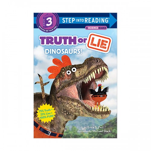 Step Into Reading 3 : Truth or Lie : Dinosaurs! (Paperback)