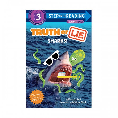 Step Into Reading 3 : Truth or Lie : Sharks! (Paperback)