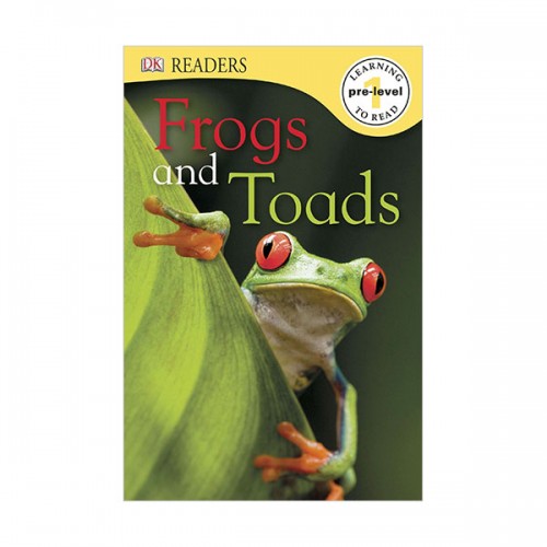 DK Readers Pre-Level : Frogs and Toads (Paperback)