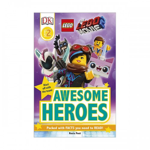 DK Readers 2 : The LEGO Movie 2 : Awesome Heroes (Paperback)