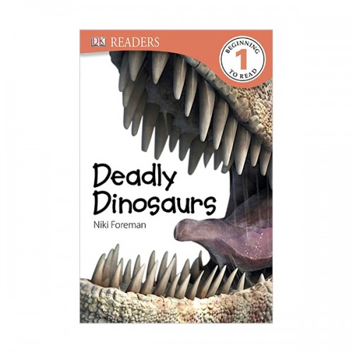 DK Readers 1 : Deadly Dinosaurs (Paperback)