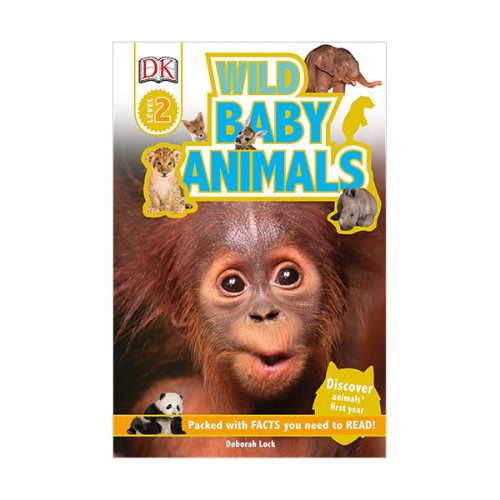 DK Readers 2 : Wild Baby Animals : Discover Animals' First Year (Paperback)