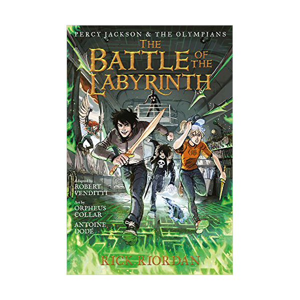 Percy Jackson and the Olympians Graphic Novel #04 : The Battle of the Labyrinth