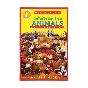 Scholastic Reader 1 : Can You See What I See? Animals : Read-and-Seek (Paperback)