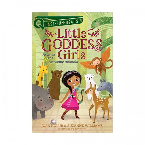 Little Goddess Girls #04 : Artemis & the Awesome Animals (Paperback)