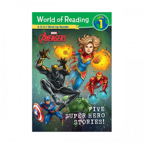 World of Reading Level 1 : Five Super Hero Stories! (Paperback)