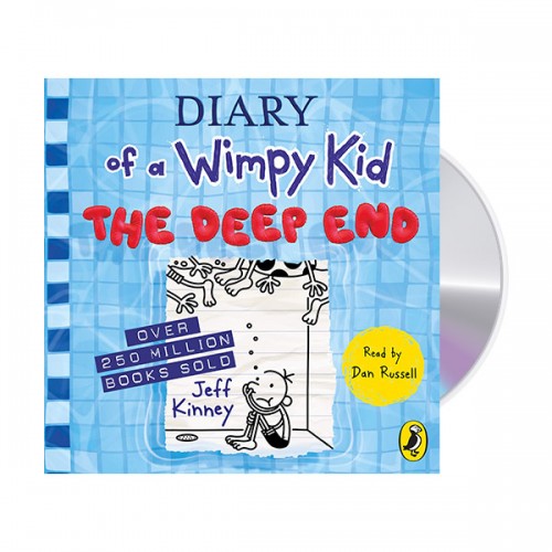 Diary of a Wimpy Kid #15 : The Deep End (Audio CD, 영국판)(도서미포함)
