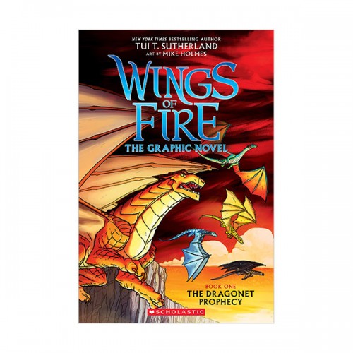 Wings of Fire Graphic Novel # 01 : The Dragonet Prophecy