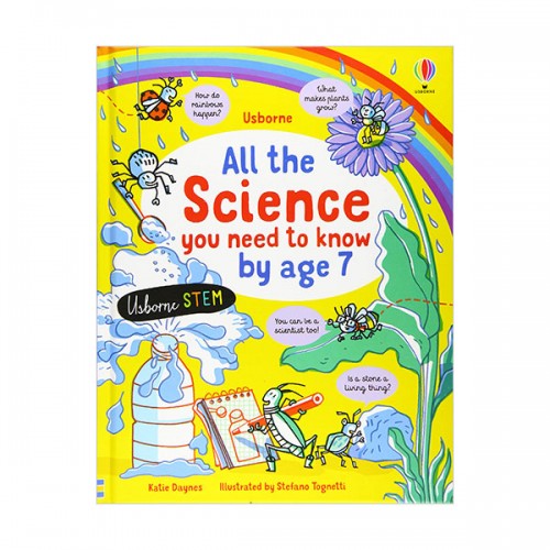 ★어스본★All the Science You Need to Know Before Age 7 (Hardcover, 영국판)