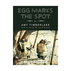 Skunk and Badger #02 : Egg Marks the Spot (Hardcover)