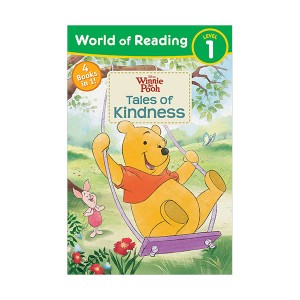 World of Reading Level 1 : Winnie the Pooh Tales of Kindness (Paperback, 4종 합본)