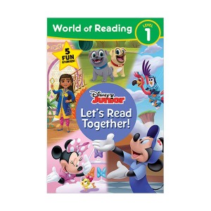 World of Reading Level 1 : Disney Junior : Let's Read Together! (Paperback, 5종 합본)