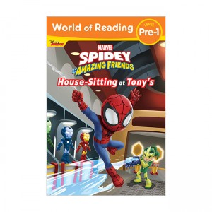 World of Reading Pre 1 : Spidey and His Amazing Friends Housesitting at Tony's