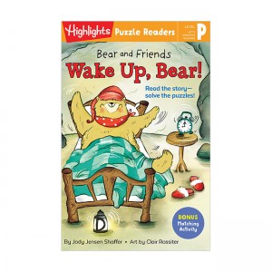 Highlights Puzzle Readers : Bear and Friends : Wake Up, Bear! (Paperback)
