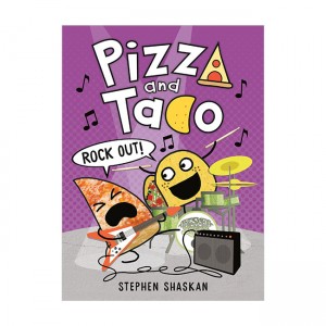 Pizza and Taco: Rock Out! (Hardcover, Graphic Novel)