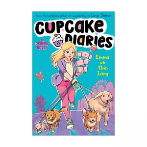 Cupcake Diaries Graphic Novel #03 : Emma on Thin Icing (Paperback)