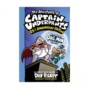 (÷) : The Adventures of Captain Underpants (25 1/2 Anniversary Edition)(Hardcover)