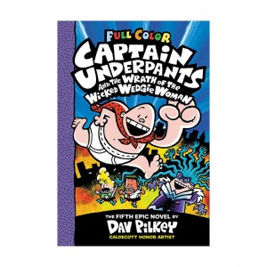 빤스맨(컬러판) #05 : Captain Underpants and the Wrath of the Wicked Wedgie Woman (Hardcover)