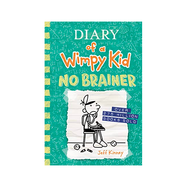 Diary of a Wimpy Kid #18 : No Brainer (Hardback, ̱)