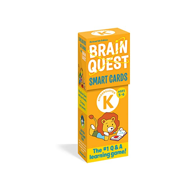 Brain Quest Kindergarten Smart Cards (Revised 5th Edition)(Educational Cards, ̱)